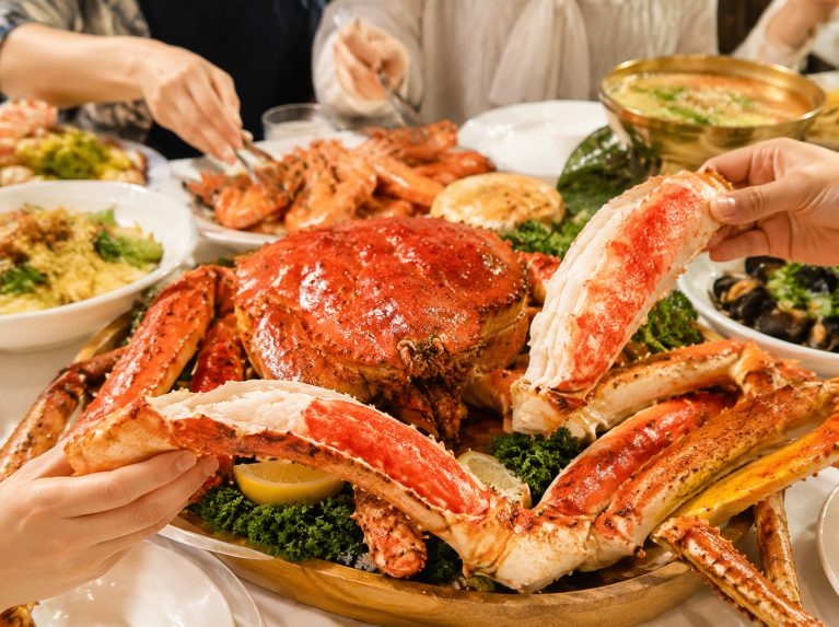 吉林白城经济开发区深海大板蟹特色团购套餐
